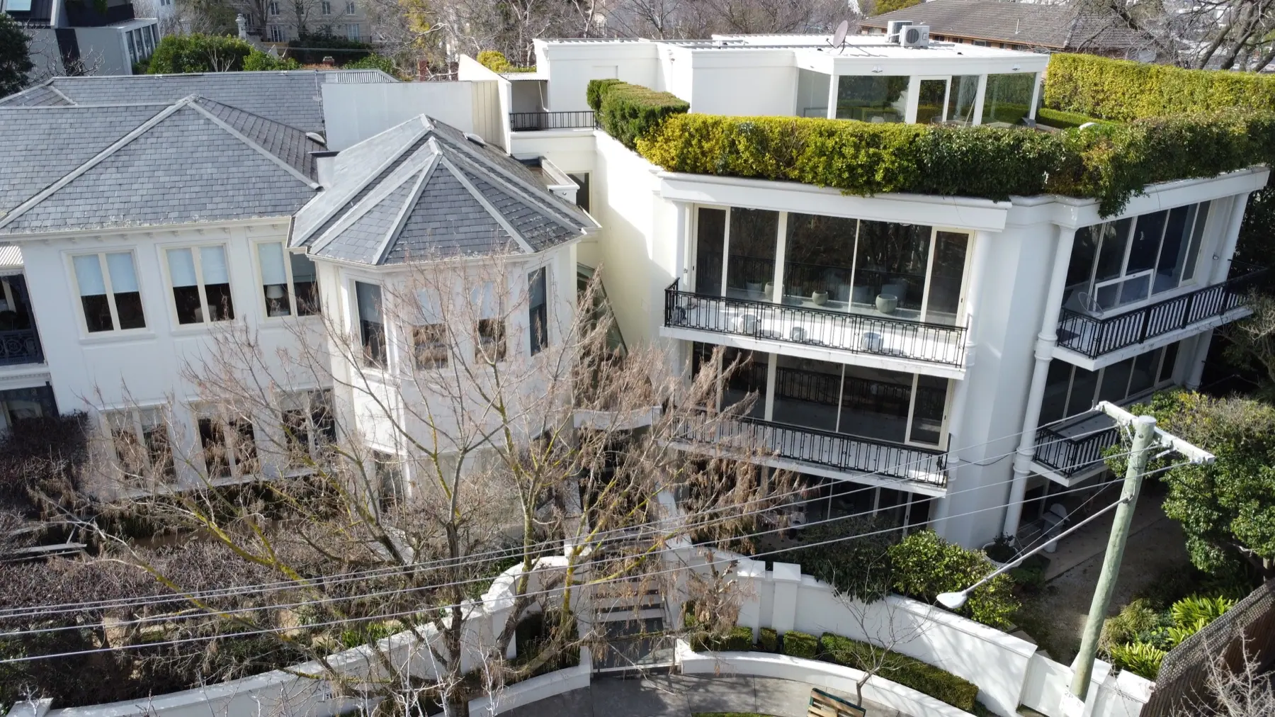Completed painting and windows across the Stanhope Court apartment buildings