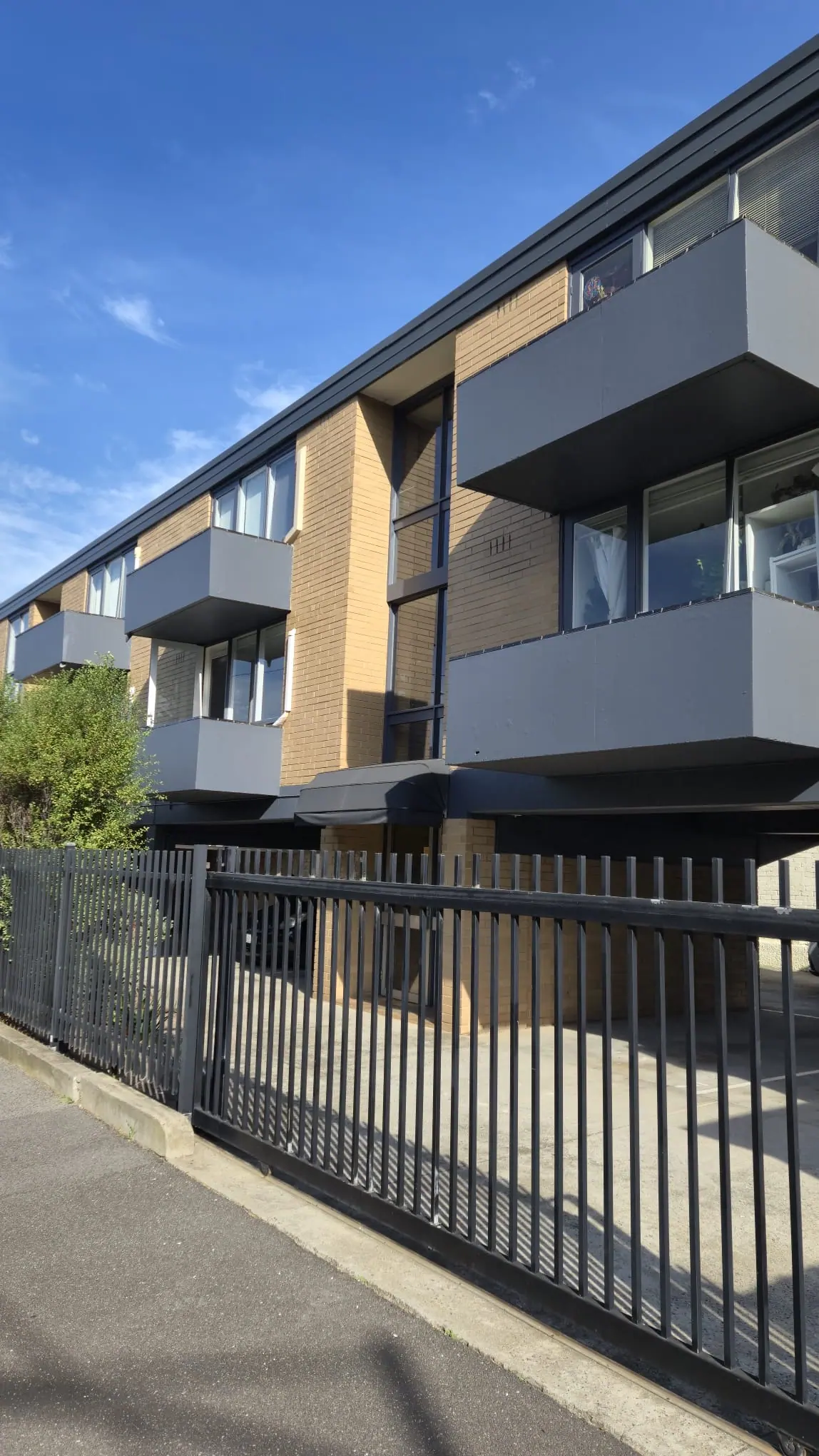 Completed exterior painting and replacement work at 24 Foote Street, Albert Park